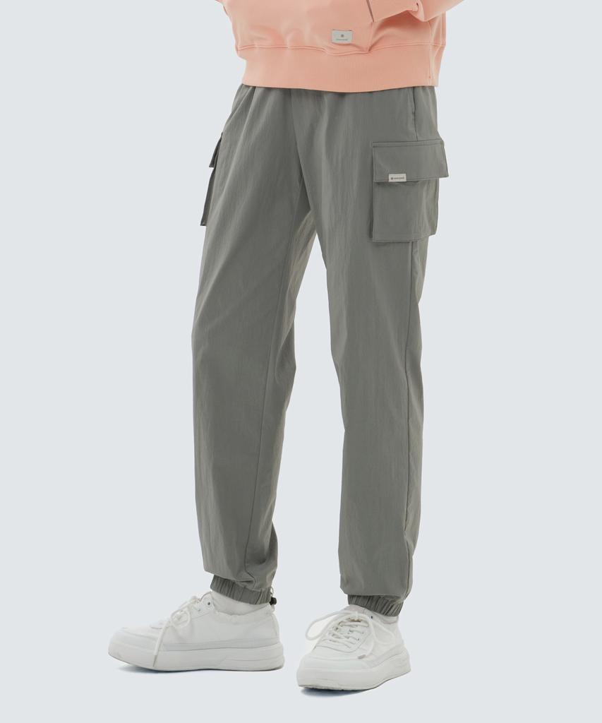 SNOWPEAK APPAREL Женские брюки-карго джоггеры Root Светло-хаки (S24Mwrpt61)
