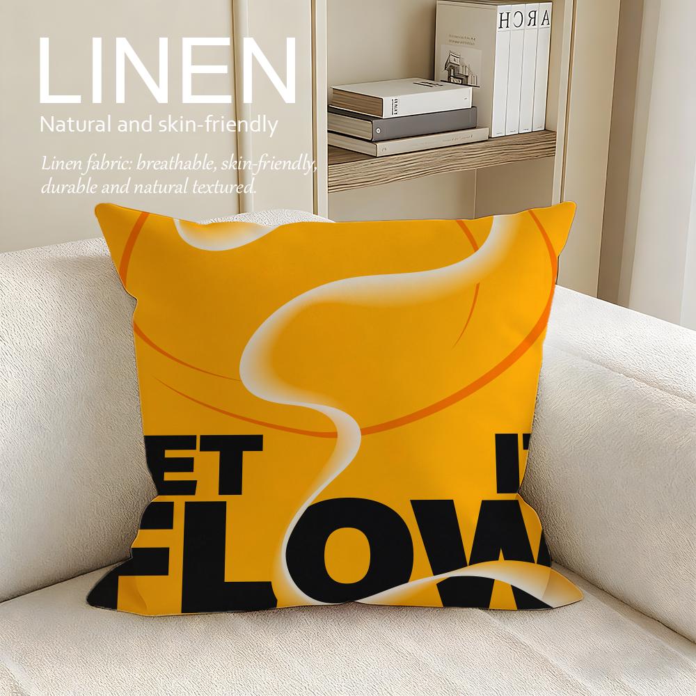 Concept Flow Cushion Cover Pillowcase Set Pcs x x Breathable Washable Sofa Cushion Cover