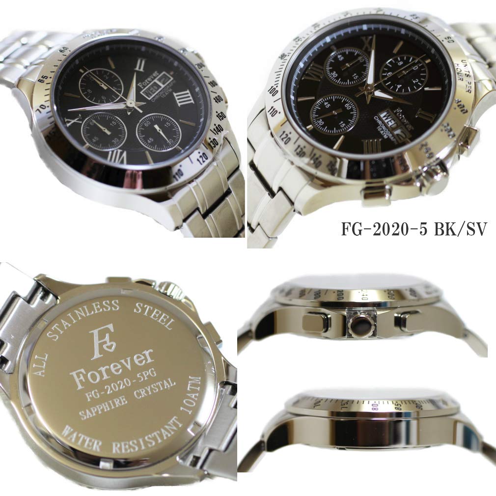 Forever Chronograph драгоценный камень с наличием ценного высокоскоростного секундного хронографа Водонепроницаемость 10 АТМ Календарь Дата День недели Тахометр