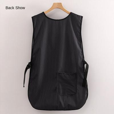 Многоцелевые кухонные фартуки в минималистском стиле в полоску для кофейни, модный керамический фартук унисекс