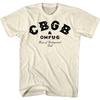 Логотип CBGB OMFUG Дом андеграундного рока Мужская футболка NYC Панк-музыка Концерт