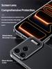 Кожаный чехол для телефона для iPhone 17 16 15 14 Pro Max Air 17Pro 16Pro Защита всей камеры Задняя крышка