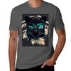 Black Panther In Sunglasses Tshirt Fashion Simple Casual Tee Shirt