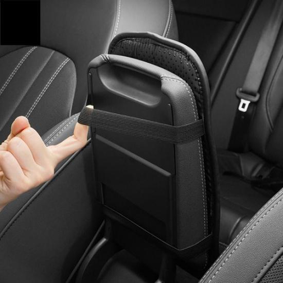 Car Center Console Box Pad Armrest Cushion Cover Leather Protector For 4 Season