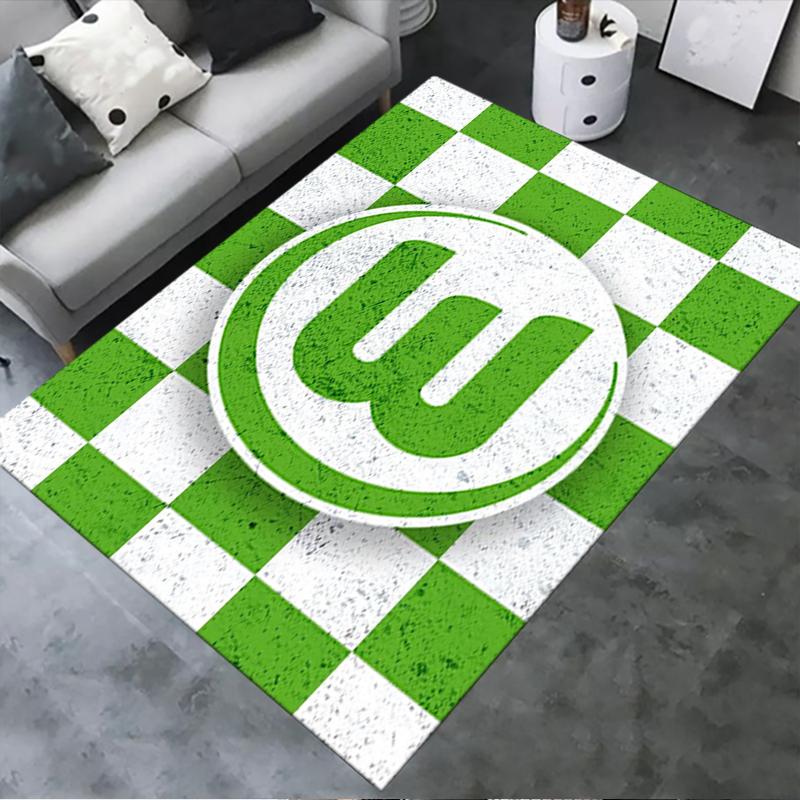 2025 New VfL Wolfsburg Carpet Rug for Living Room Bedroom Home Sofa Decoration,Kids play Non-slip Floor Mat101