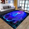 Twelve Constellations Printed Carpet Household Rug Children's Room Living Room Chair Bedside Modern Simple Floor Mat Kawaii Rug