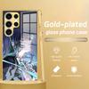 Японская певица Ado Чехол для телефона Samsung S26 S25 S24 S23 S22 S21 Plus Ultra Note20 Гальванический стеклянный чехол для телефона