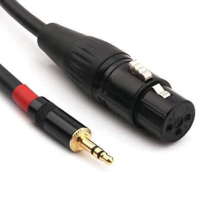 NANYI XLR-F на 3,5 мм Микрофонный кабель 0,5 м Черный