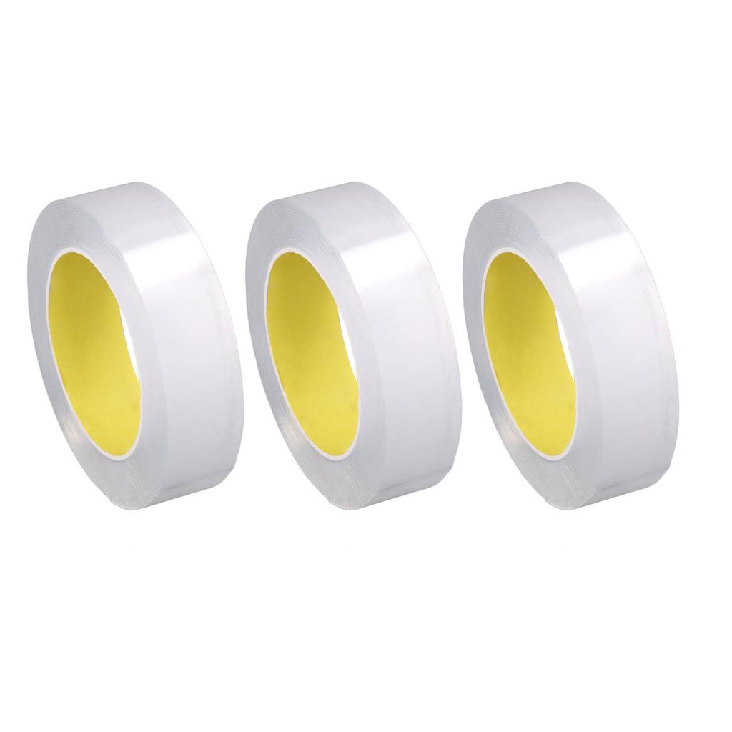 10 Rolls Double Sided Tape 0.1mm Thick Transparent Acrylic Heavy Duty Mounting Adhesive Tapes for Ph