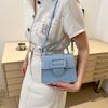 2025 Summer New Fashion Casual Foreign Style Women Simple Fashion Casual Portable Shoulder Crossbody Small Square Bag