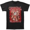 Cannibal Corpse Мужская футболка The Bleeding Черная с коротким рукавом Круглый вырез Хлопковая футболка Футболка с принтом Мужская брендовая одежда