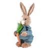 Easter Rustic Bunny Ornament Cute Simulation Rabbit Easter Home Decor