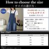 BN1 Select Denim Overalls Skirt with Slits and 4 3 2XL Women's Pockets, Sizes, Types, A-Type