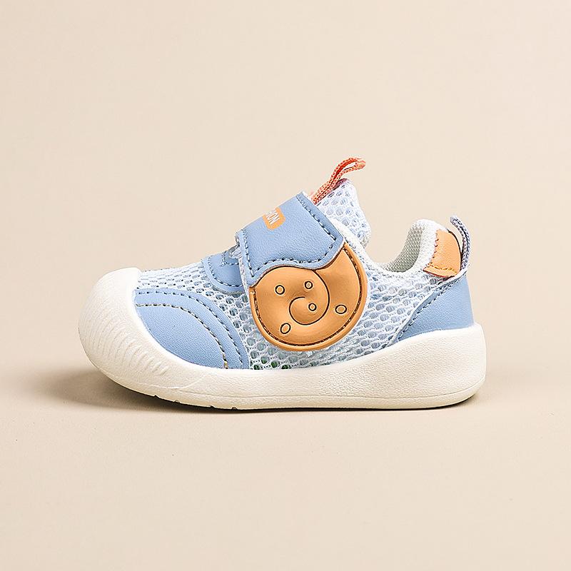Baby spring and summer soft-soled walking shoes for boys and girls, infant functional shoes, toddler shoes, soft-soled breathable mesh shoes