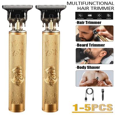 Профессиональная машинка для стрижки волос T9, беспроводной электрический триммер для волос, машинка для стрижки волос с цифровым дисплеем, мужская бритва для бороды, парикмахерская для мужчин