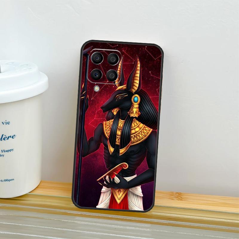 Anubis Ancient Egyptian God Case For Samsung Galaxy M14 M54 M34 M13 M15 M36 M55 M35 M56 M16 M31 M11 M53 M12 M32 M52 M06
