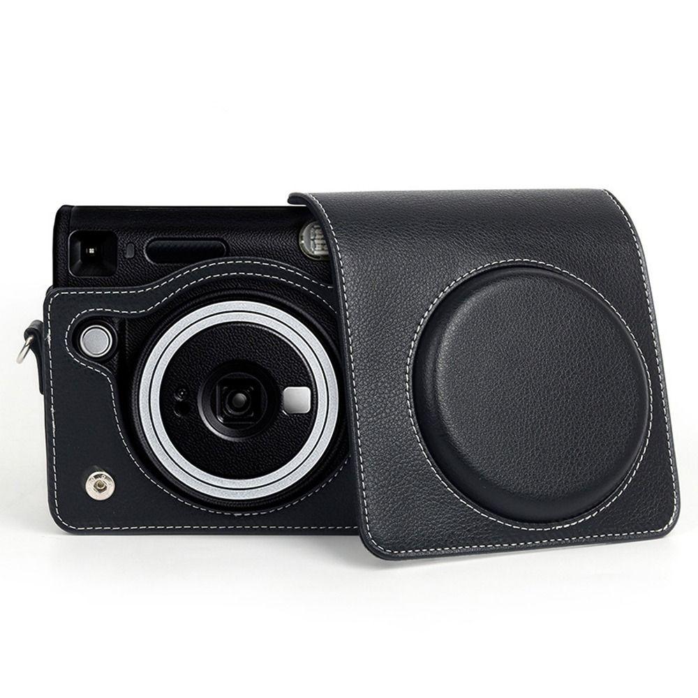 Защитный чехол для камеры мгновенной печати из искусственной кожи для Fujifilm Instax Square SQ40 Travel