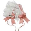Ribbon Bow Lolita Lace Headband Pearl Lolita Hair Clip Creative Maid Cosplay Headdress  Daily