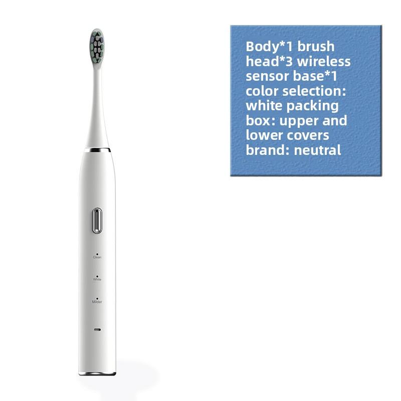 Электрическая зубная щетка для взрослых с магнитной левитацией, электрическая, беспроводная, ультразвуковая