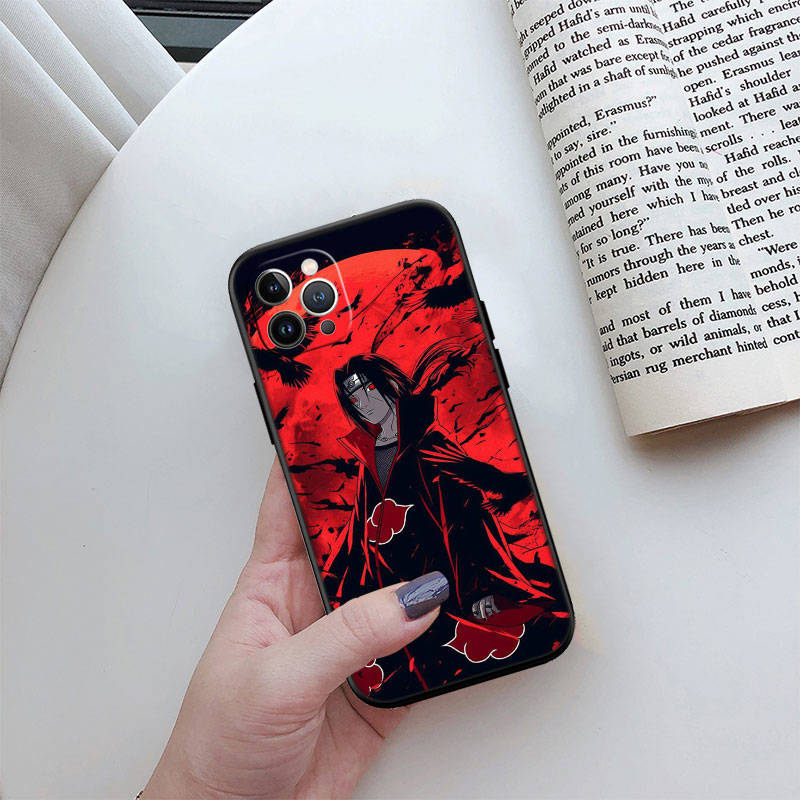JO40 Naruto Akatsuki Phone Case for Samsung A35 A25 A24 A15 A05S A05 M55 M35 M15 A06 A16 A02 A12 A13 A10 A20 A30 A22 A31 A32 A33 A41 A42 A50