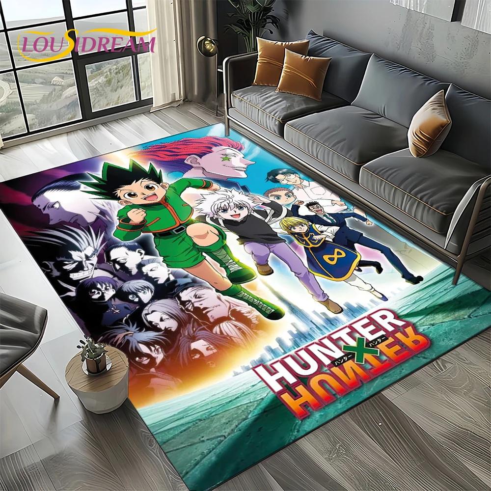 HxH Аниме Hunter×Hunter Мультяшный Ковер Коврик для Спальни Гостиной Дома Украшение Дивана, Детский Большой Декор Напольный Коврик Подарок