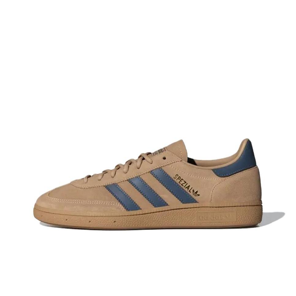 adidas Кроссовки Handball Spezial Warm Sandstone Preloved Ink Unisex цвета загара, золотисто-металлические JH5435
