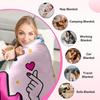 Просто Девочка Одеяло Фланелевое Одеяло Для ЛЮБИТЕЛЕЙ K-POP Мягкое Идеальный Подарок на День Рождения Домашний Декор для Кровати Дивана Уличный Туристический Плед