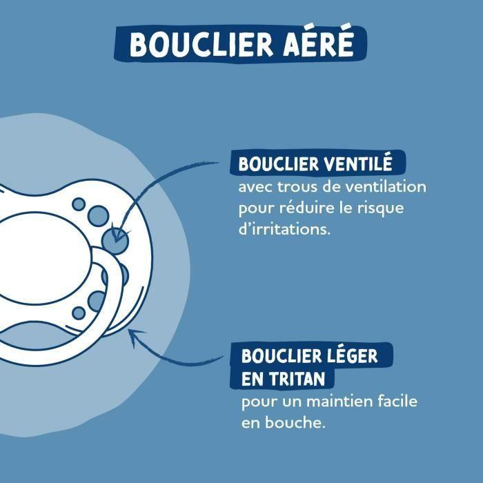 2 Sucettes anatomiques - DODIE - A108 EDL - +18 mois - Mathilde Cabanas Rose