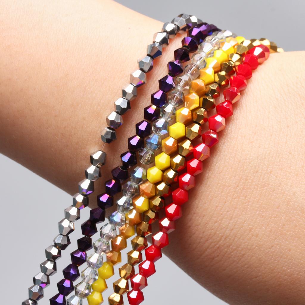 1 нить AB заостренные бусины, изготовление 4 мм однотонных модных бриллиантовых бусин, аксессуары ручной работы для ювелирных изделий в подарок