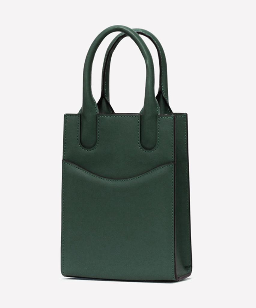 Matt Steen Cowhide Women'S Mini Tote Bag (Green)