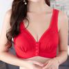 Large Size Without Steel Ring Breastfeeding Mom Push Up Beautiful Back Underwear Thin Section Breathable Adjustable Ladies Bra
