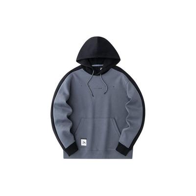 Anta Толстовка с капюшоном Color Block, мужская, дымчато-серая 152417715-3