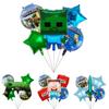 Алюминиевые шары Roblox Minecraft для детской вечеринки по случаю дня рождения
