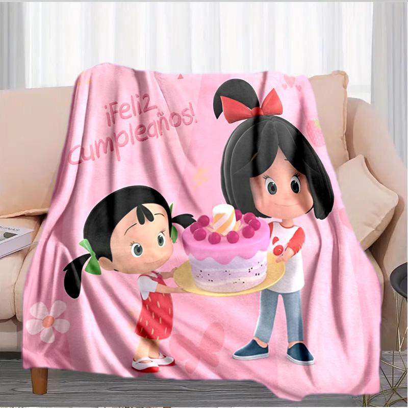 Cleo And Cuquin Blanket Suitable for Sofas, Beds, Offices, And Camping - Perfect Gift for Halloween Christmas