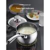 Kobach 16cm Stainless Steel Saucepan for Induction & Gas Stoves