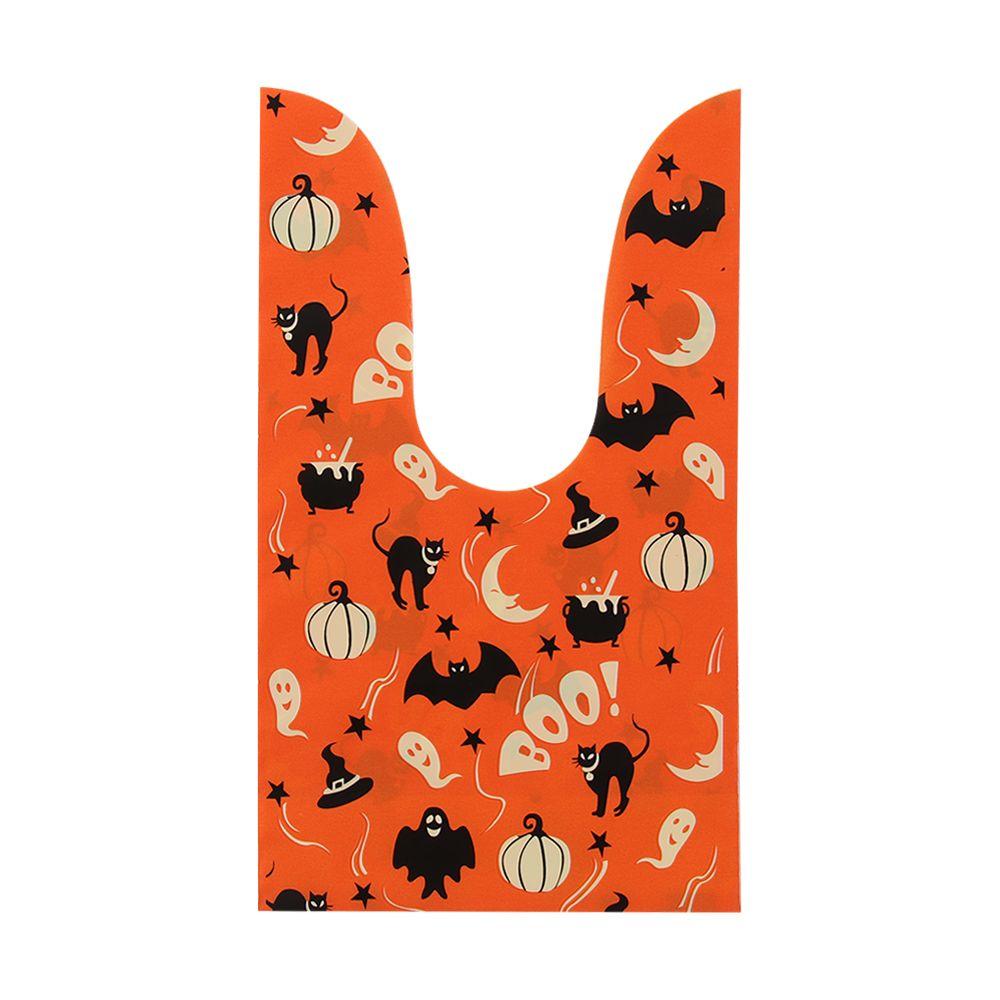 Bat Pumpkin Party Supplies Halloween Decoration Halloween Candy Bags Baking Packaging Cookie Bag