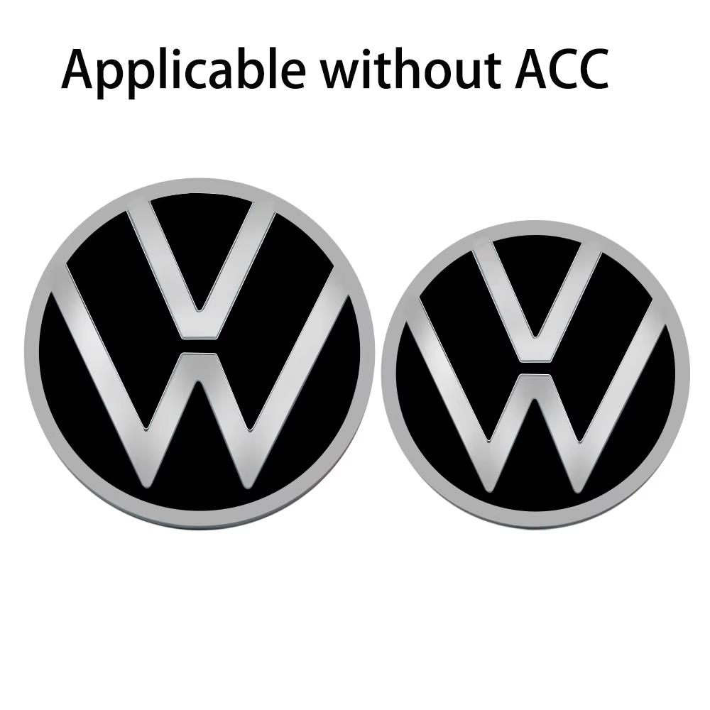 1set Replace Type Car Rear Trunk Badges Lid Emblem Front Rear Logo Valve Cap For VW Golf 8 (MK8) T-ROC POLO Arten 21-23AL8