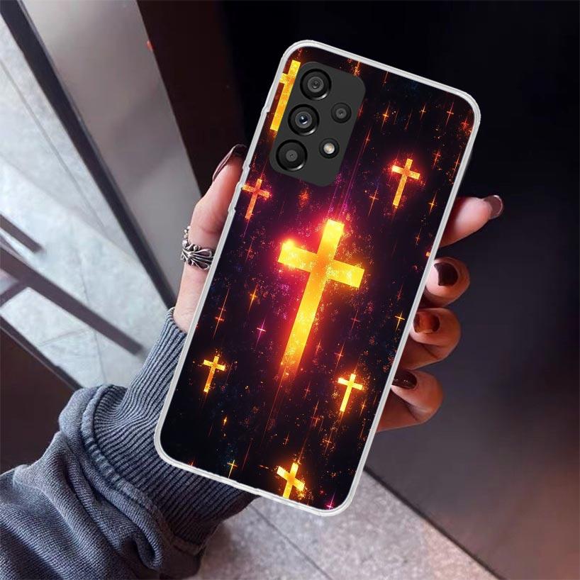 Jesus Bible Phone Case For Samsung Galaxy A52 A51 A50S A32 A22 A12 A02S A72 A71 A31 A70 A30S Note 20 Ultra 10 Plus S10 Galaxy A5