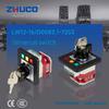 Zhuochao LW12-16/D0083.1-72S3 Переключатель света и замка ВКЛ-ВЫКЛ-ВКЛ, 3 положения