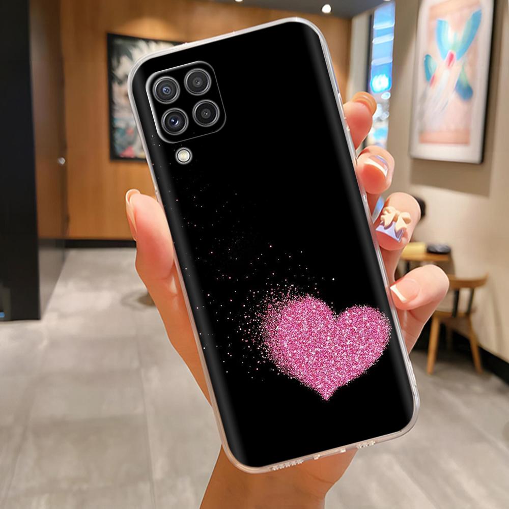 Чехол для телефона Samsung A12 Чехлы Модный Бабочка Мягкий Прозрачный Силиконовый Задний Чехол Для Galaxy A12 4G 5G Funda Защитный Бампер