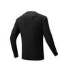 Anta Autumn Comprehensive Training Lightweight Fleece Long Sleeve T-Shirt Men Tops 952547408-3