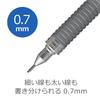 Staedtler Mechanical Pencil for Drafting, Metallic Gray, 0.7mm, Entry Model, Pack of 10, 925 65-07*10