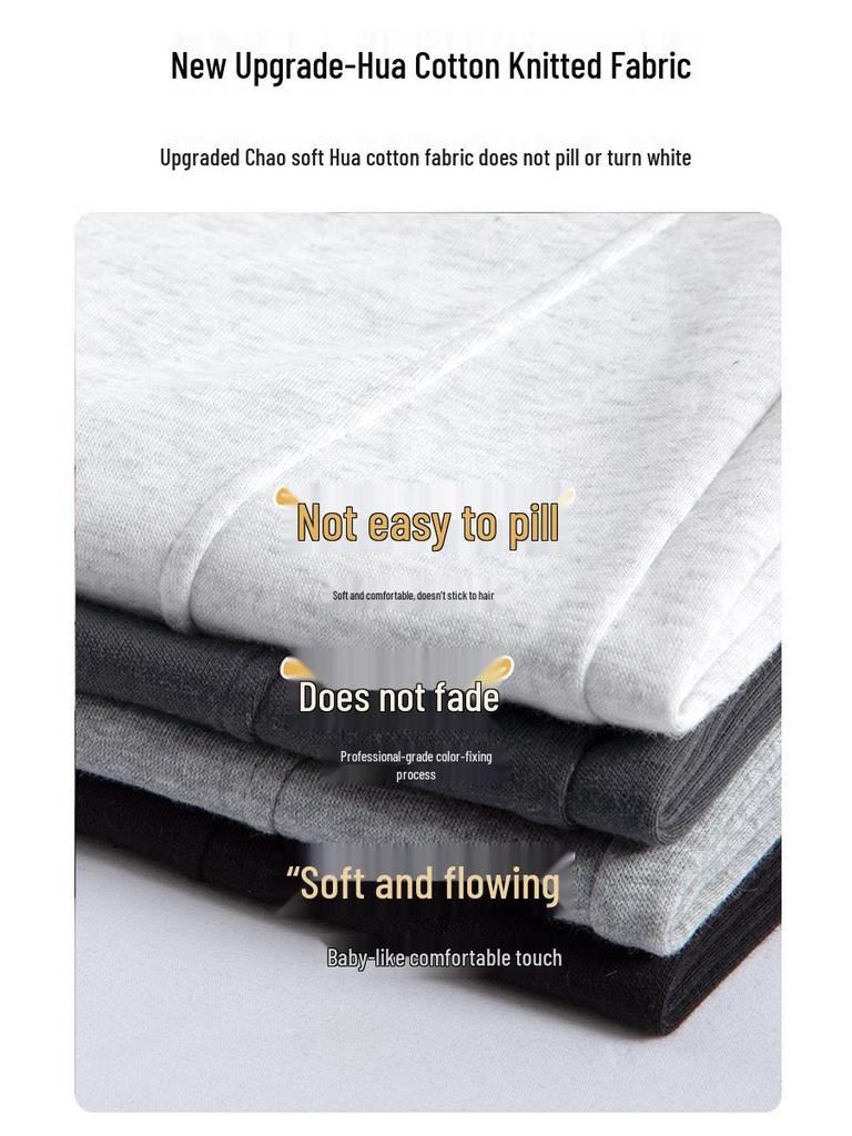 2025 Women's Gray High-Waist Curved Wide-Leg Sweatpants - Autumn/Winter Casual Loose Fit