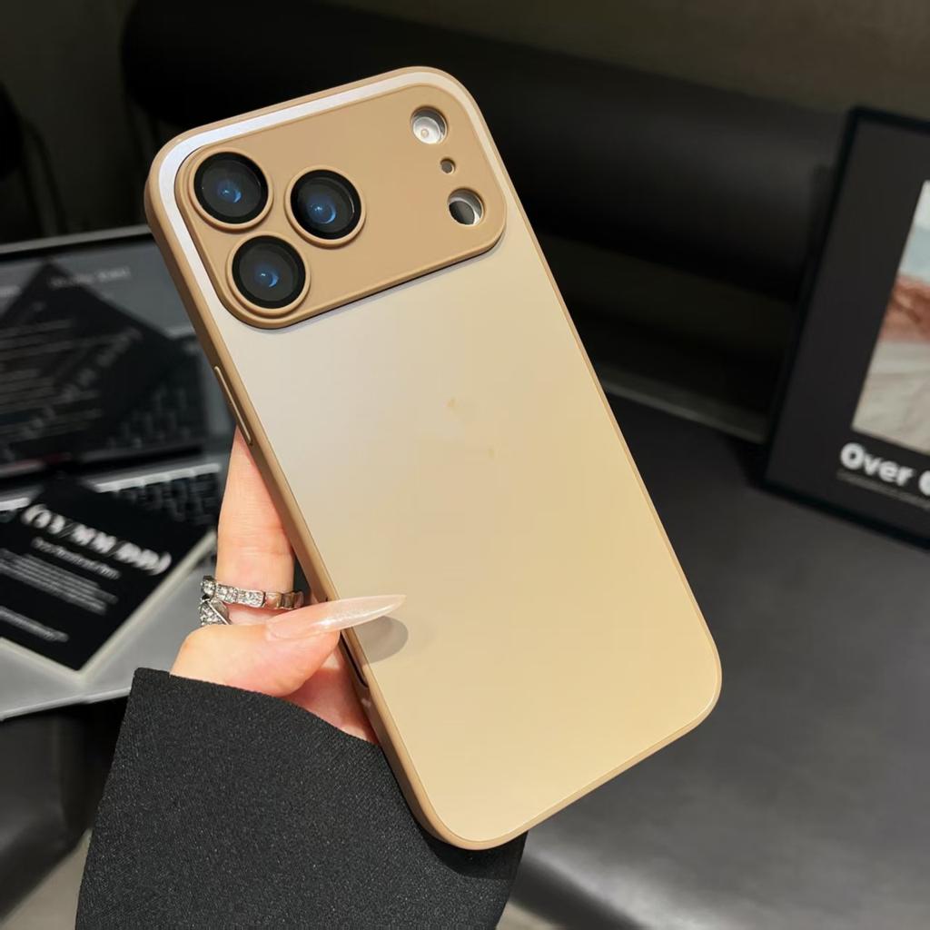 Применимо к чехлу для мобильного телефона iPhone17promax Apple 16 оригинальный цвет AG матовый 15 с пленкой для объектива 14 защитный чехол