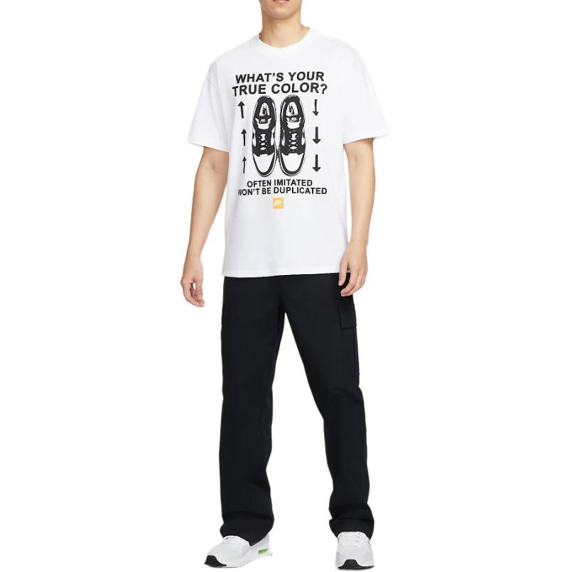 Nike T Shirts Men's White Crew Neck HJ0757-100