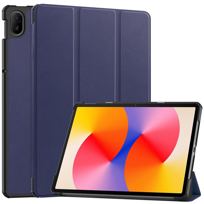 Чехол для планшета Trifold Magnetic Leather Folding Tablet Cover для Huawei MatePad SE 11 2024, защитный складной цветной чехол Multicolor