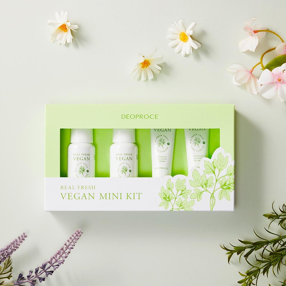 Real Fresh Vegan Mini Kit (Travel Kit of 4)