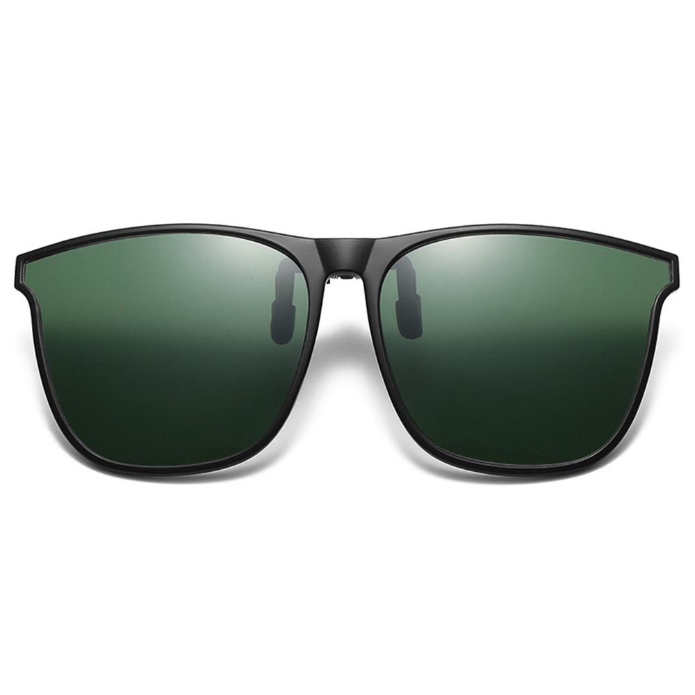 Мужские и женские солнцезащитные очки-клипсы поляризационные меняющие цвет солнцезащитные очки фотохромные винтажные очки-клипсы очки ночного видения для вождения