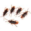 20Pcs Special Lifelike Model Simulation Fake Rubber Cockroach Bug Roaches Toy Novelty Trick Toys