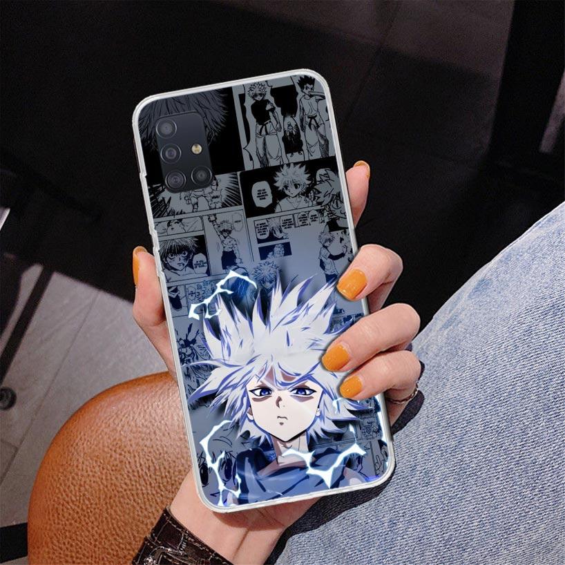 Чехол для телефона Killua Hunter X для Samsung Galaxy A52 A32 A22 A12 A51 A31 A50S A30S A20S A10S Note 20 Ultra 10 Plus S10 A72 A71 Gala
